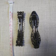 【美品】大きめバレッタ2個  の画像