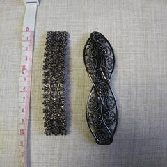 【美品】大きめバレッタ2個  の画像