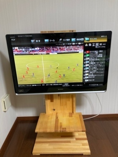 『引取中』液晶テレビ　シャープ　AQUOS　40インチ　LC-40DZ3 作動確認　TV台　壁掛金具付