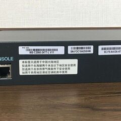 シスコ WS-C2960-24TT-L V11 スイッチ 初期化済みの画像