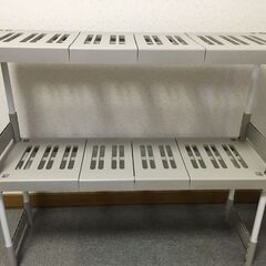 押し入れ整理棚2組セット (2)