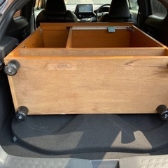 ⭐️決まりました⭐️シューズボックス棚板可動式　引き取り限定の画像