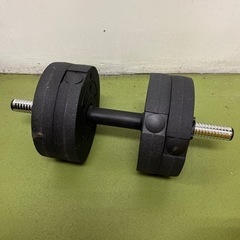 【売約】ダンベル　ブラック　10kg筋トレ　ボディービル　トレーニー
