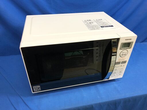 【動作保証あり】美品 TOSHIBA 2022年 ER-SS17B 17L フラット 電子レンジ【管理KRD238】