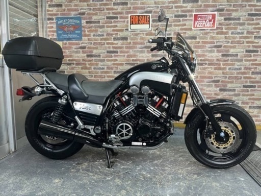 【車検付！最高145馬力！逆車カナダ仕様2LT！真のV-MAX♪】  Yamaha V-MAX1200 2LT VMX V-BOOST   超低走行上質ノーマル車♪装備付  【動画有】