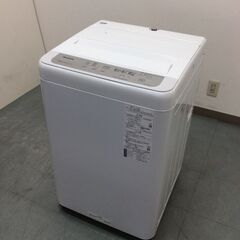 （7/30受渡済）YJT4928【Panasonic/パナソニック 6.0㎏洗濯機】美品 2020年製 NA-F60B13 家電 洗濯 簡易乾燥付