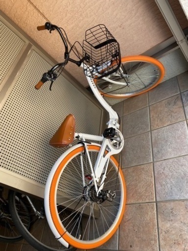 新品　折り畳み自転車　値下げしました！