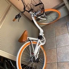 新品　折り畳み自転車　値下げしました！