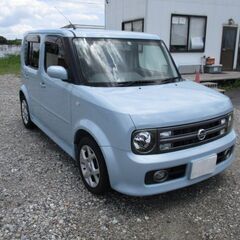 17年　キューブ　15RX　ワンオーナー　スマートキー　車検4/10