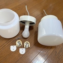 【差し上げます】バスルーム用壁掛け照明セット【業者さん歓迎】