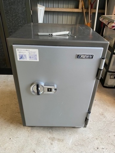 【SALE】キング工業 CROWN マグネットロック式耐火金庫　15000円➡10000円