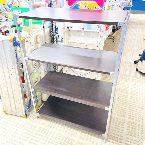 3/21【ジモティ特別価格】メーカー不明 ラック 4段 棚 家具