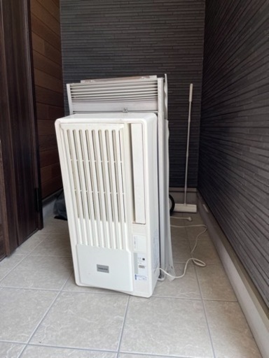 窓用エアコン　リモコン付き