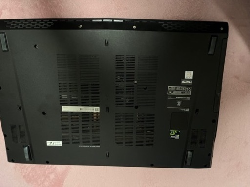 ノートパソコン　gtx1060 i7 256gb ssd, 1tb hdd 17inch (220v)