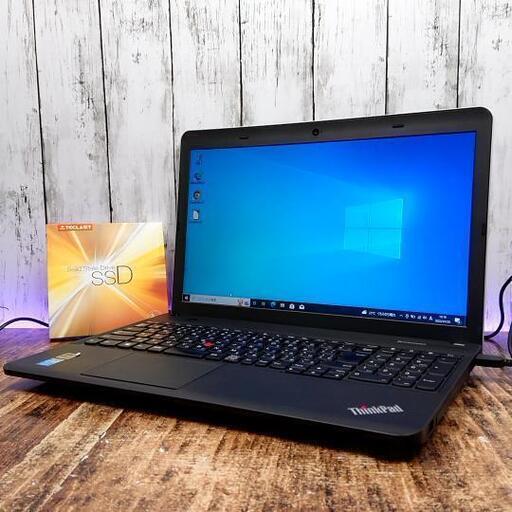 【動作確認済】Lenovo ノートPC Thinpad E540 新品 SSD 240GB Corei3 4000M 2.40GHz 15.6インチ メモリ 8GB パソコン