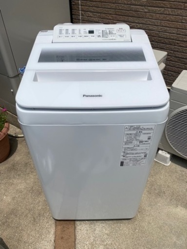 2019年製　パナソニック　全自動洗濯機　7K