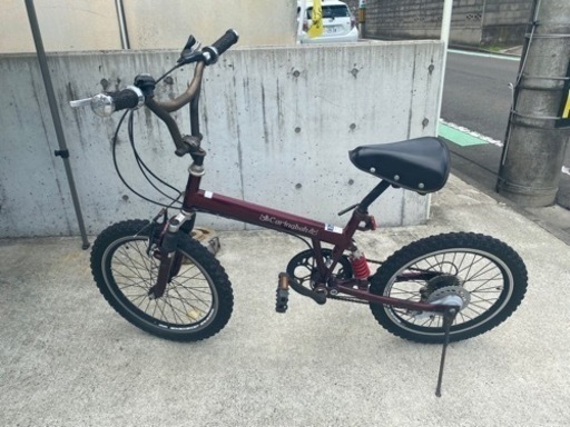 caringbah カリンバ サスペンション付 20インチ 6段変速 ビーチクルーザー 中古 自転車