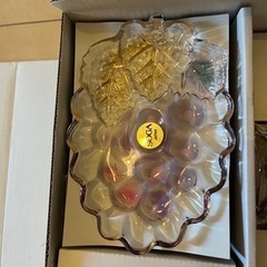 虹色ガラス　カップ&ソーサー　5客の画像