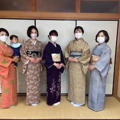 駅前　　着物着付け講座　　体験お待ちしてます、の画像