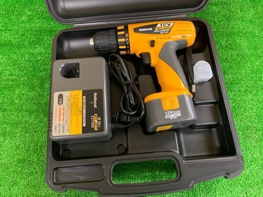 ナショナル　12V充電ドリルドライバー　EZT112YKY【中古品】