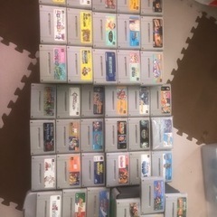 スーパーファミコン　本体セット+ソフト+ケース