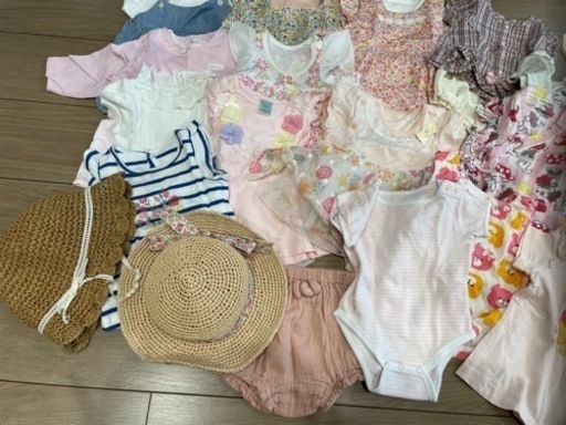 女の子用夏服　サイズ70 詰め合わせ