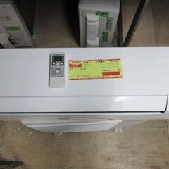 K03429　富士通　 中古エアコン　主に6畳用　冷房能力2.2KW ／ 暖房能力　2.2KW