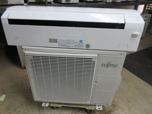 K03429　富士通　 中古エアコン　主に6畳用　冷房能力2.2KW ／ 暖房能力　2.2KW