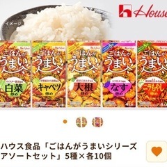 【お受け渡し者決定】ハウス食品　ご飯がうまいシリーズ10箱