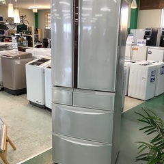 安心の6ヶ月保証付！！ SHARP　6ドア冷蔵庫　NR-F461V-N　2015年製　455L　