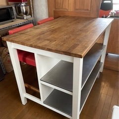 アイランドキッチンカウンターセット　IKEA