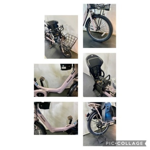 関東全域送料無料 保証付き 電動自転車 パナソニック ギュットアニーズ 20インチ 16ah 3人乗り