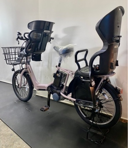 関東全域送料無料 保証付き 電動自転車 パナソニック ギュットアニーズ 20インチ 16ah 3人乗り