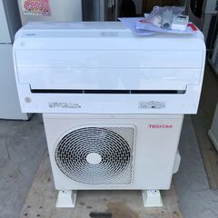 【動作保証あり】TOSHIBA 2021年 2.2kw 6畳用 ルームエアコン RAS-G221RKS【管理KR283】