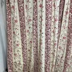 『あげます』カーテン② お譲り先決まりました