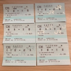 8/10まで限定販売 | 8/24有効期限 名古屋⇄新大阪（乗車...