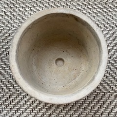 【取引中】プランター　セメント　グレーの画像