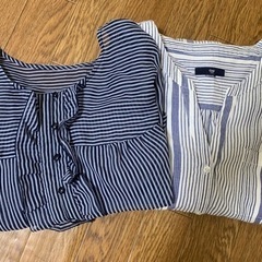 2枚セット　レディース　シャツ　ブラウス