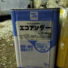 ペンキ・一斗缶まとめて（エコフラット）の画像
