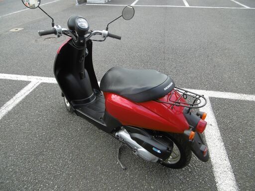 千葉県富里市リサイクルショップセコンドハンド 原付 バイク インジェクション AF67 Today 50CC 4サイクル ホンダ HONDA 中古 赤 税込￥77,000-
