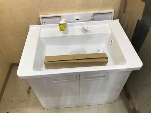 【引取限定】TOTO　LMPB0758　洗面化粧台【小倉南区葛原東】