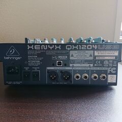 BEHRINGER XENYX QX1204USB アナログミキサーの画像