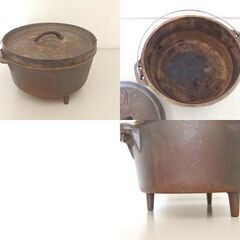 現状品 コールマン ダッチオーブン 10インチ 170-6422 アウトドア キャンプ 調理器具 Coleman☆ 札幌市 北区 屯田 の画像