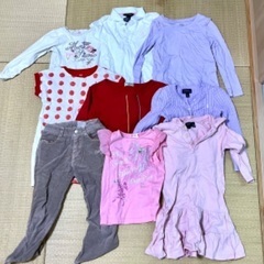 110センチ　女児服セット(主に夏服)