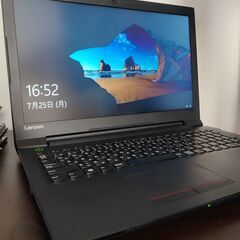 Lenovo 6世代CPU搭載　高速SSD120G搭載　メモリ4G CD/DVD/読み書き　カメラ内蔵　大画面15.6インチ　軽量薄型スリムモデル　カメラ内蔵　USB3.0 Wifi対応