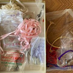 造花製作材料　0円　差し上げます