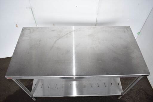 【ジモ取引終了11/17】≪zy564≫美品 マルゼン 120cm 調理台/作業台/作業テーブル BW-126N 業務用/厨房/店舗/飲食店 40716-07
