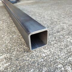 鉄　角パイプ　4.5mm厚　60×60mm　端切れ