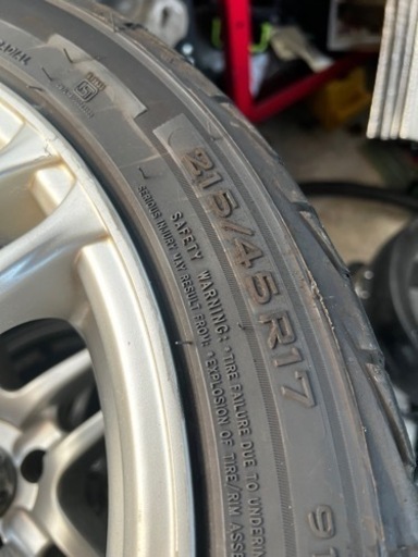 17インチ　普通車　4穴