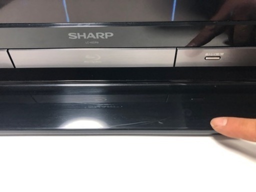 SHARP  40V型 ブルーレイ&HDD内蔵 液晶テレビ LC-40DR9